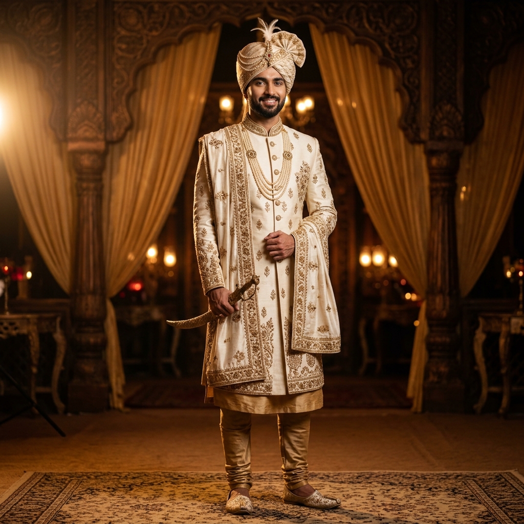 Royal Mens Wear Wedding Collection 2026 — Sherwanis, Blazers, Suits