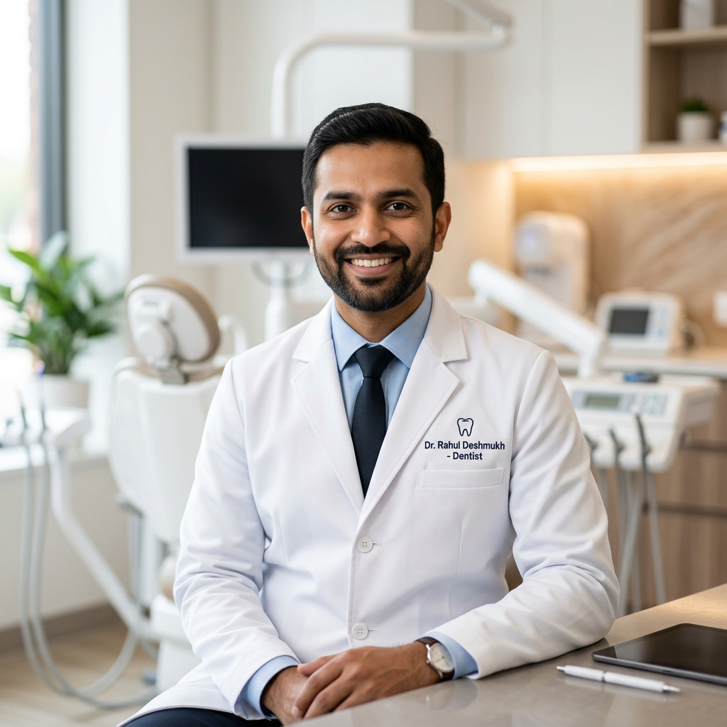 Dr. Rahul Deshmukh, MDS Oral & Maxillofacial Surgeon at SmileCraft Dental Clinic